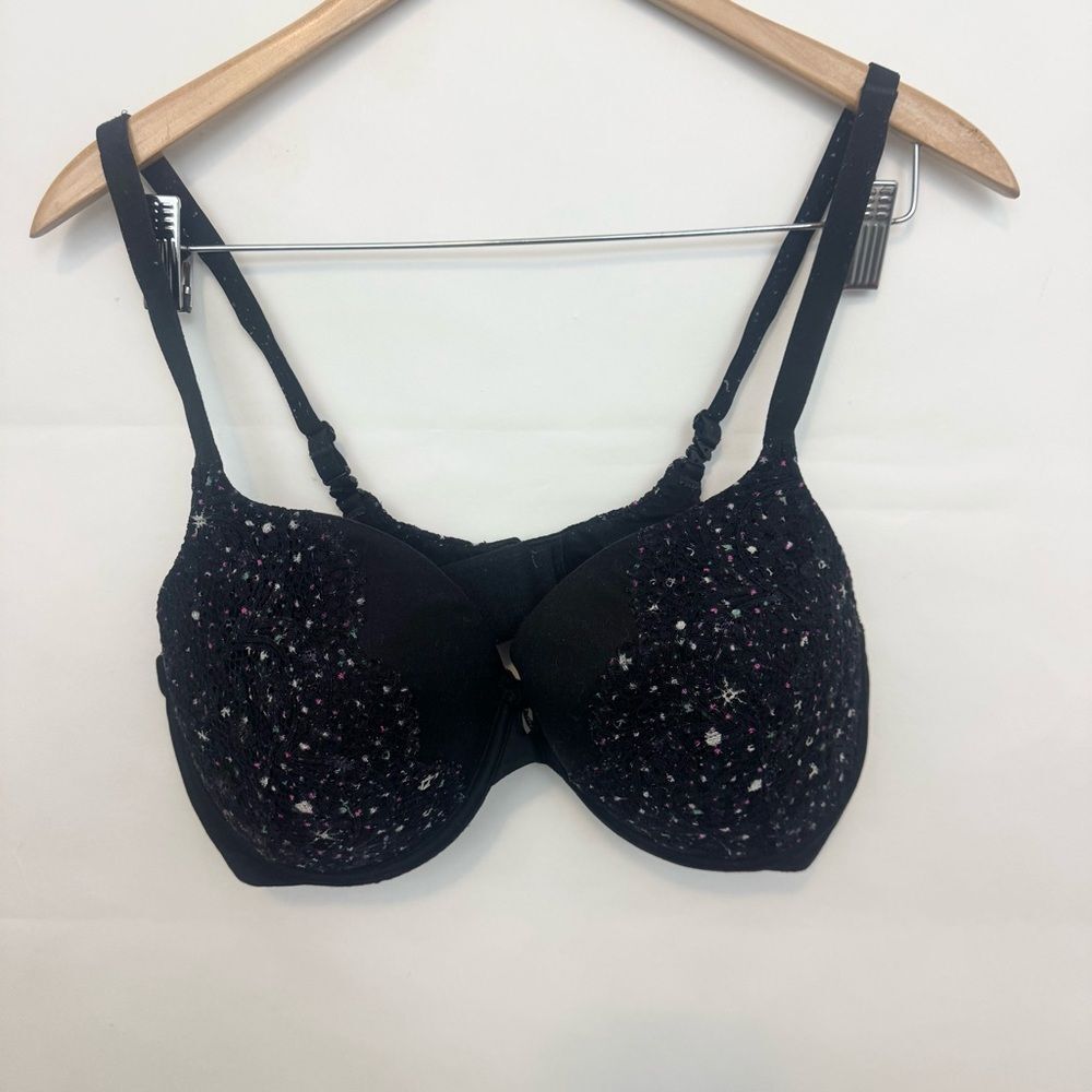 Victoria’s Secret Speckled Body Underwire Lined Perfect Shape Bra Size 38D